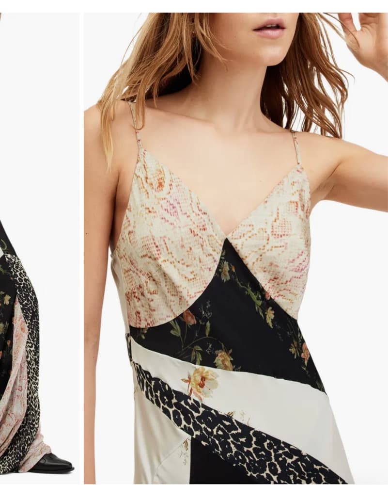 Vibrant Floral Leopard Print Maxi Dress - Image 4
