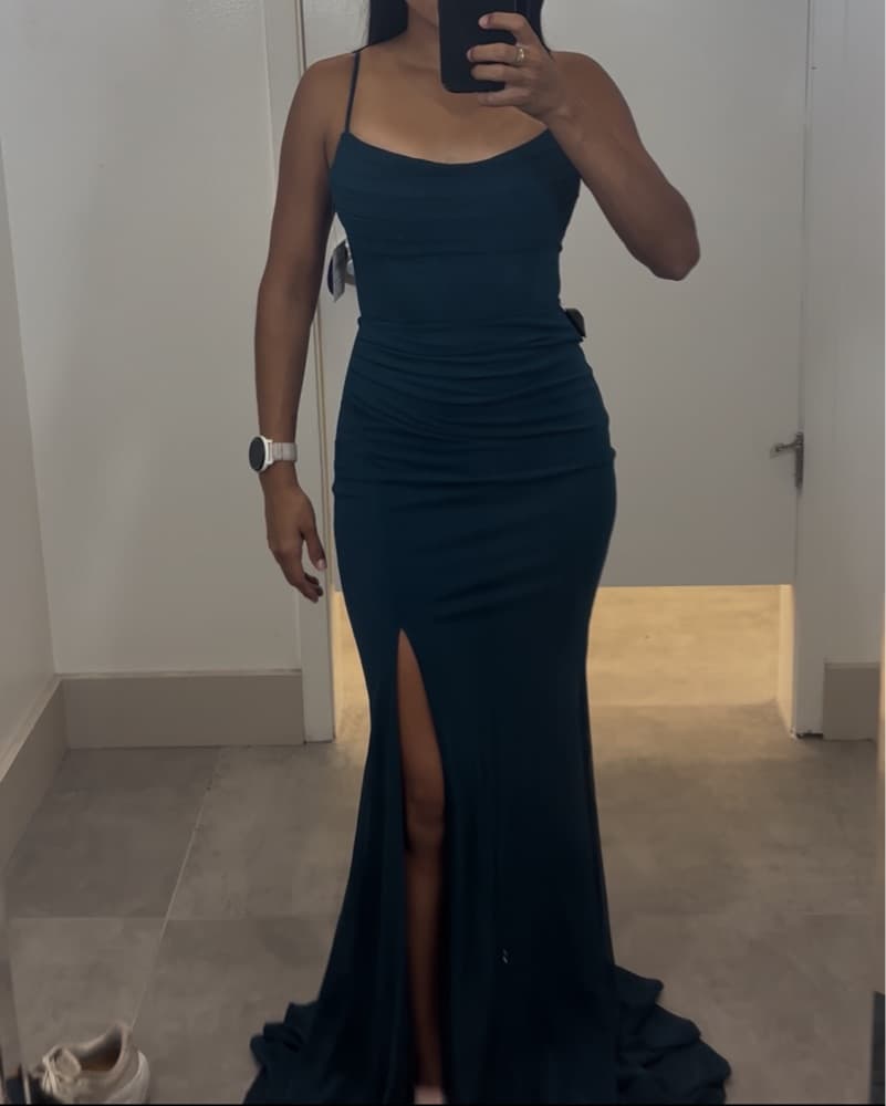 Dark Blue Formal Dress  - Image 1