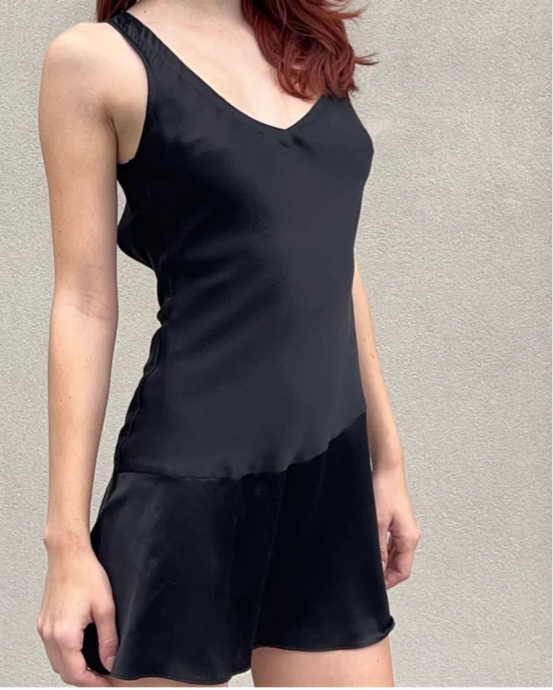 Dana foley Nyc Devon Black Mini Dress - Image 1