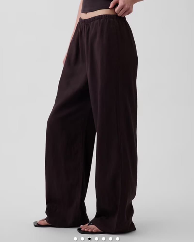 Gap Linen Wide Leg Pants - Image 1