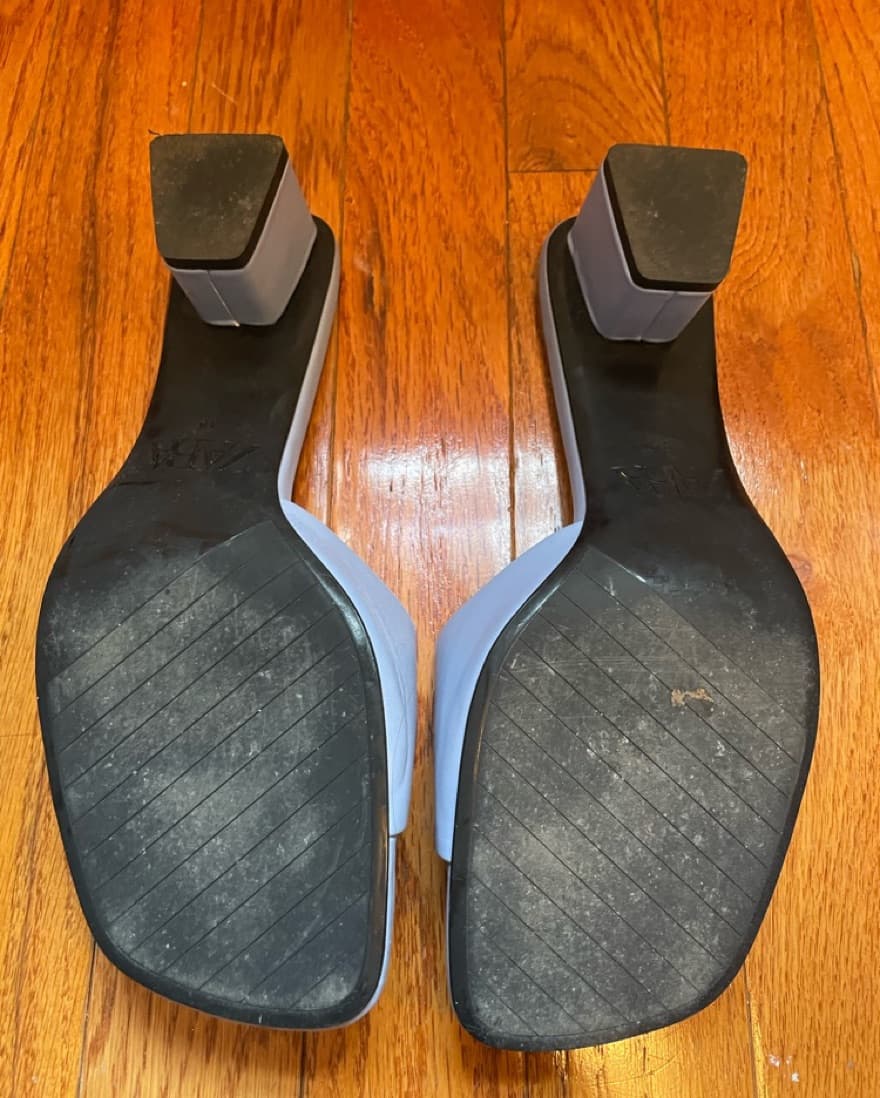 Light Blue Mules - Image 3