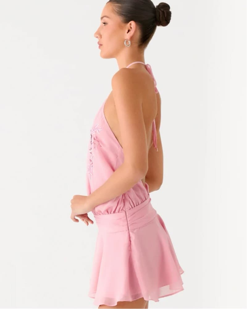 Peppermayo This Love Halter Mini Dress - Image 6