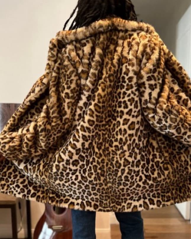Vintage calvin klein fur - Image 1
