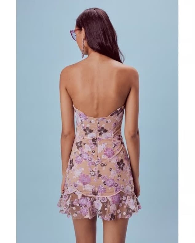 For Love & Lemons Posy Mini Dress - Image 2