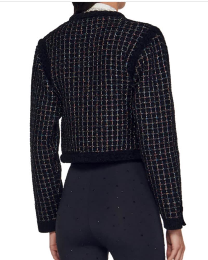 Sandro Tweed Metallic Cardiagn  - Image 2