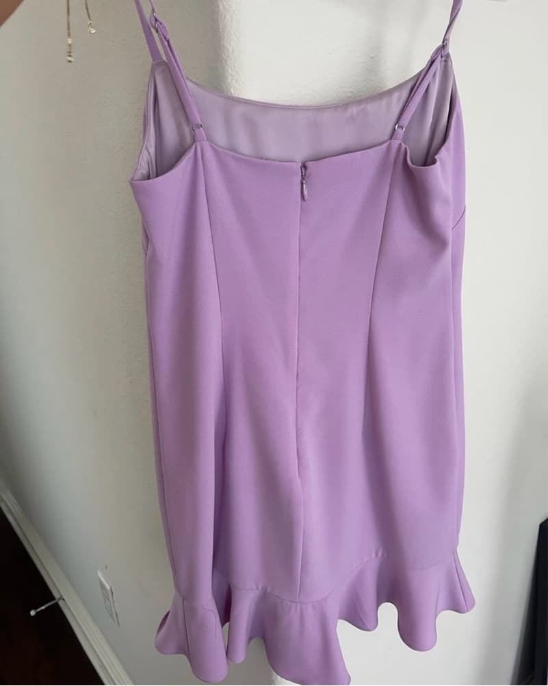 Lovers & Friends Lilac Mini Dress - Image 4