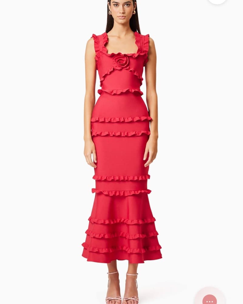 Elliatt Kimberly Frill Maxi Dress - Image 1
