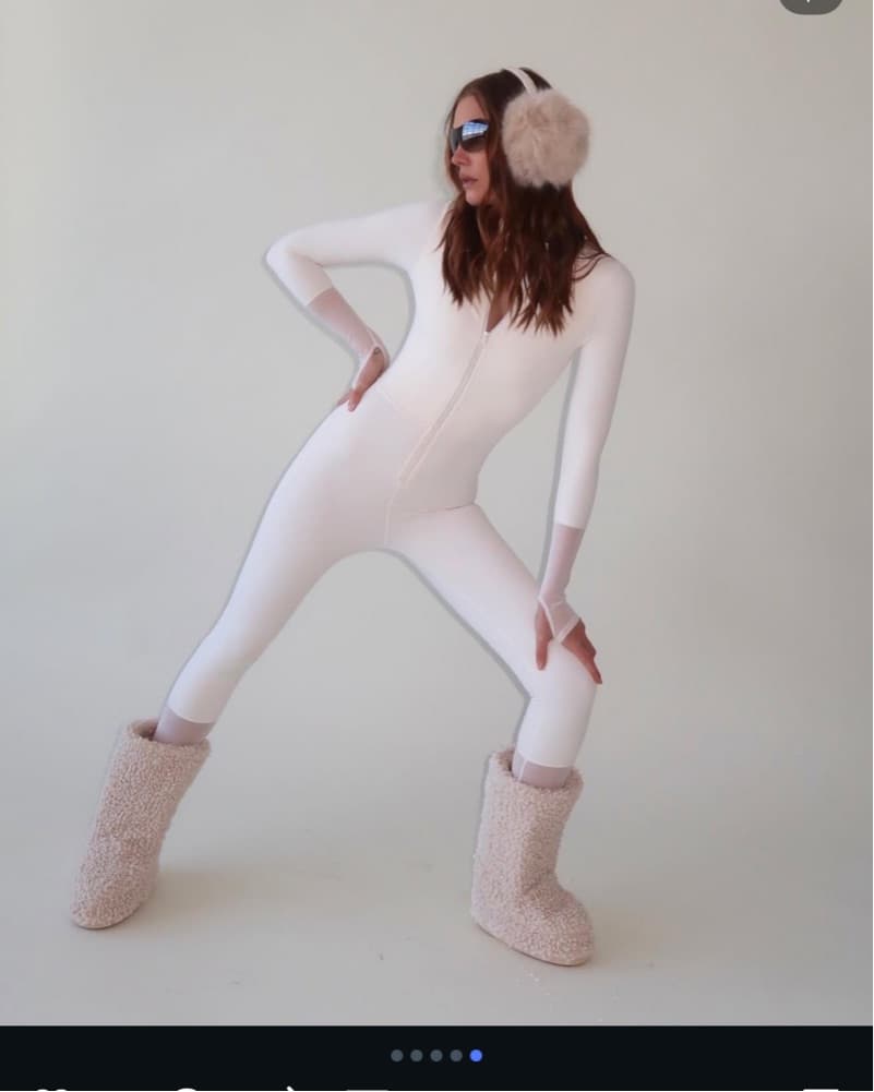 Sleek White Bodysuit - Image 3