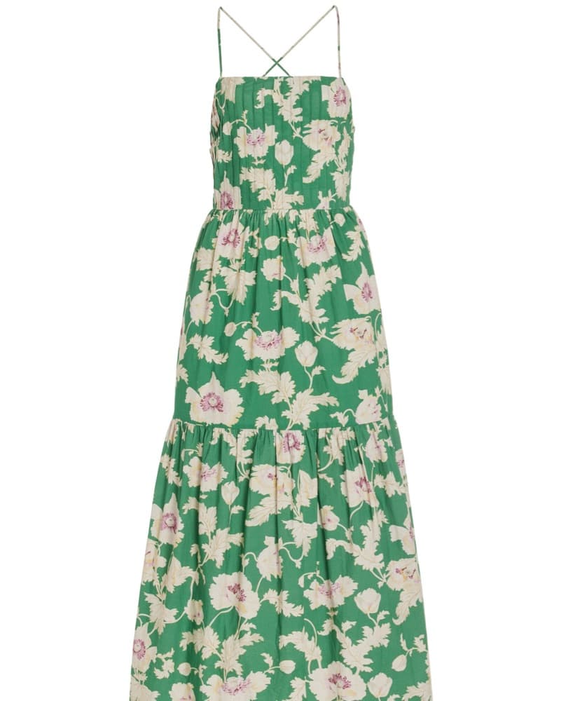 POSSE Alexis Open-Back Floral Maxi Dress - Image 4