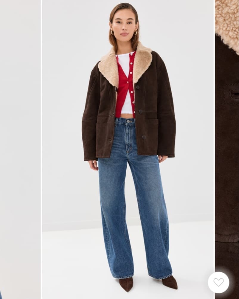 Reformation Veda Luca Suede Jacket - Image 4