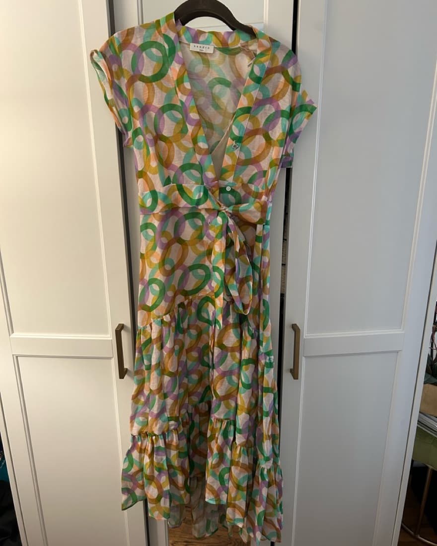 Sandro Midi Dress - Image 2