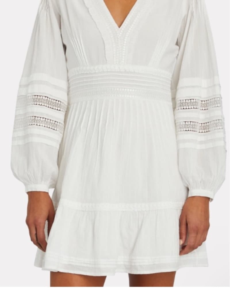 Intermix Bettena Cotton Mini Dress - Image 2