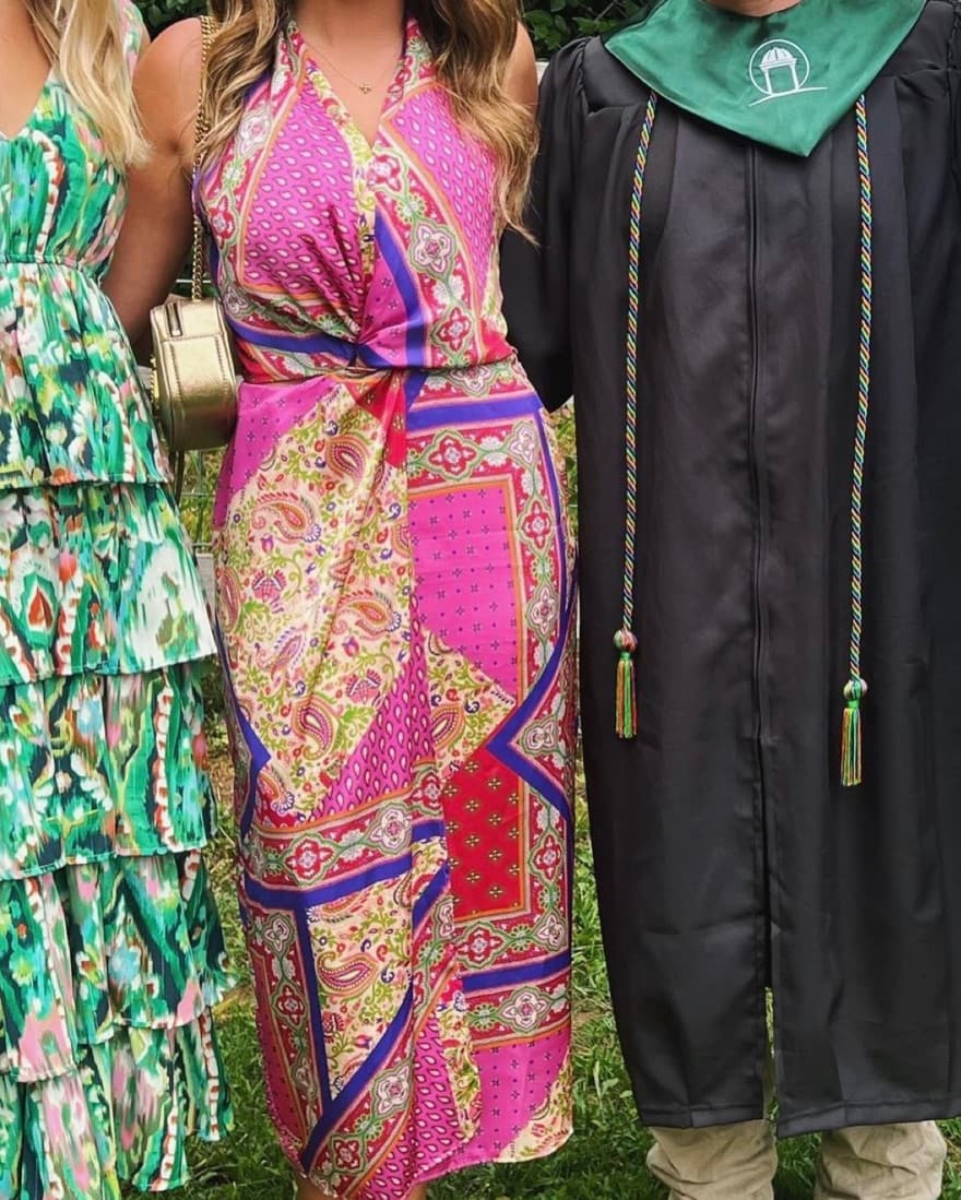 Zara Patchwork Dress - Image 3