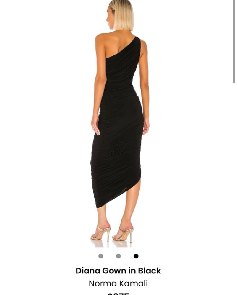 Norma Kamali Diana Gown - Image 2