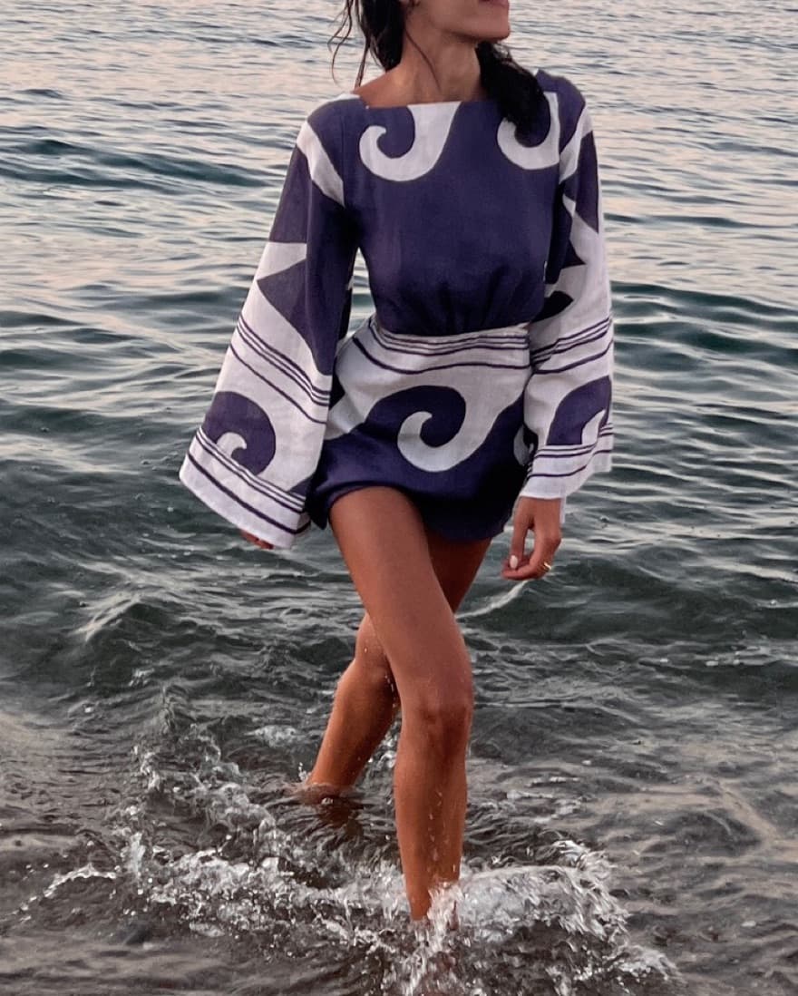 Johanna Ortiz Mini Dress - Image 1