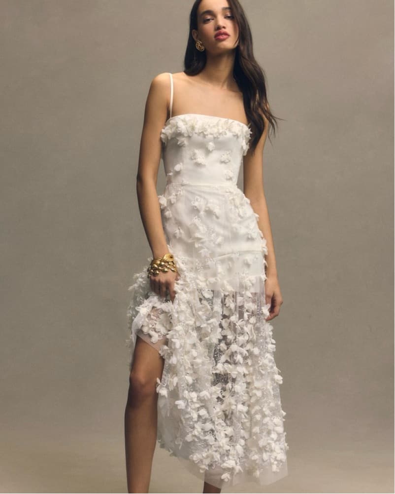 Helsi Floral Sheer Midi Dress - Image 3