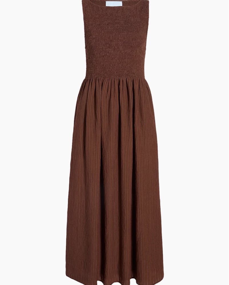 Hill House Cosima Chocolate nap Dress - Image 2
