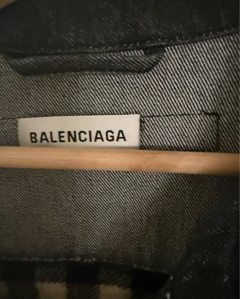 Versatile Balenciaga Denim Jacket  - Image 2