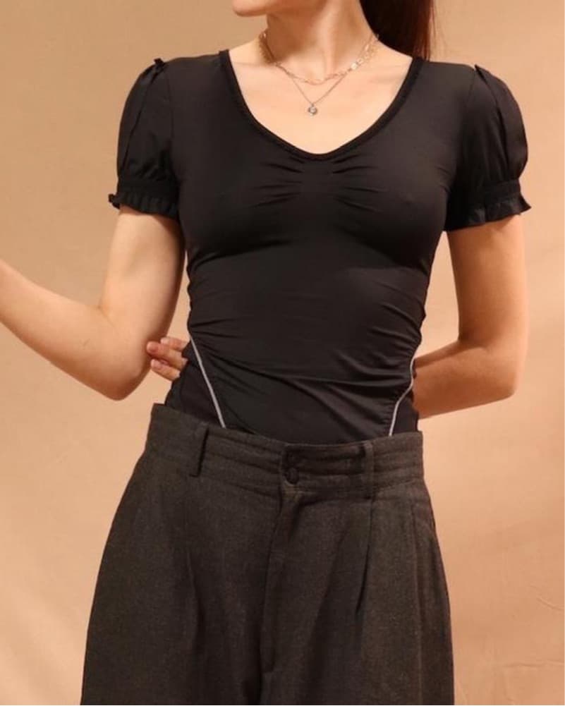 Adidas By Stella Mccartney Ruched Top  - Image 5