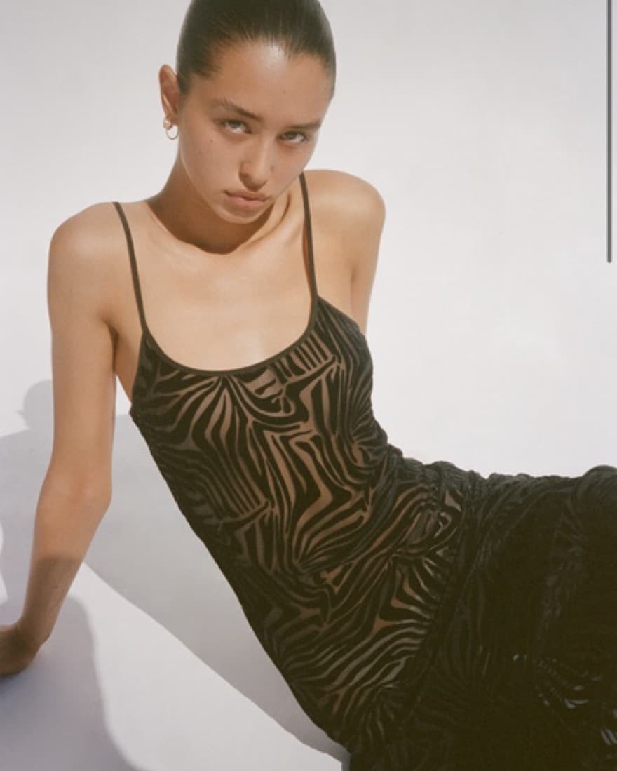 Realisation Par Amber Dress in Zebra - Image 3