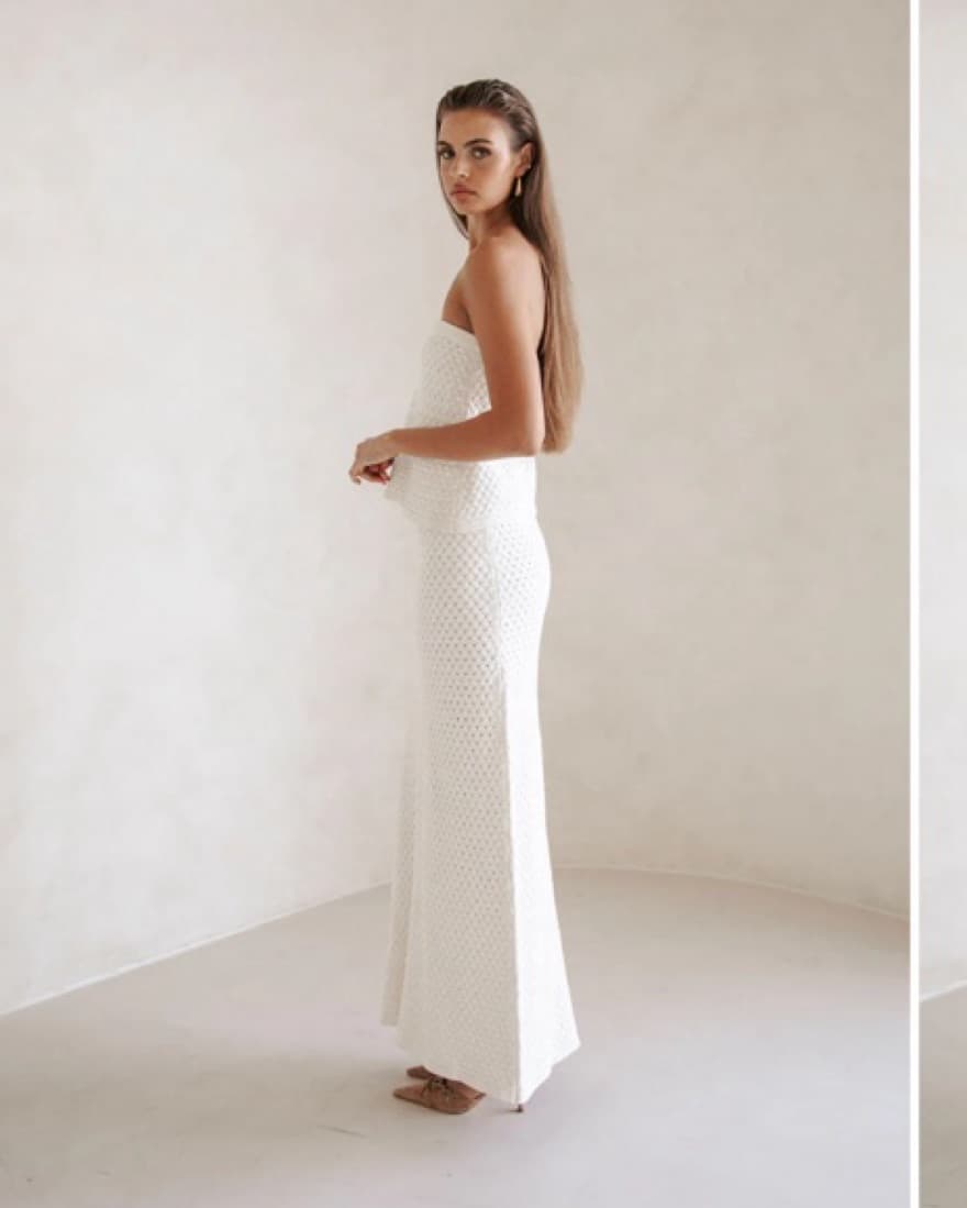 Sabo Skirt White Set  - Image 2