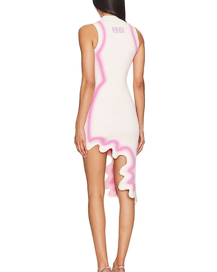 Ph5 Asymmetric Midi Dress Reversable - Image 3