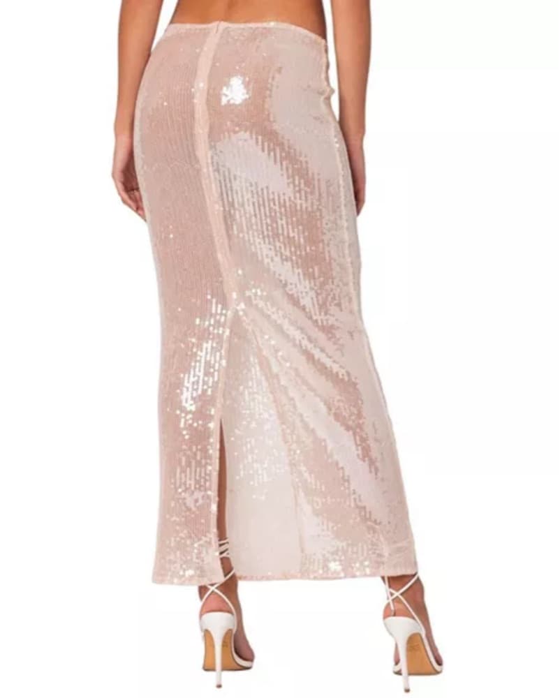 Glamorous Sequin Midi Skirt - Image 2