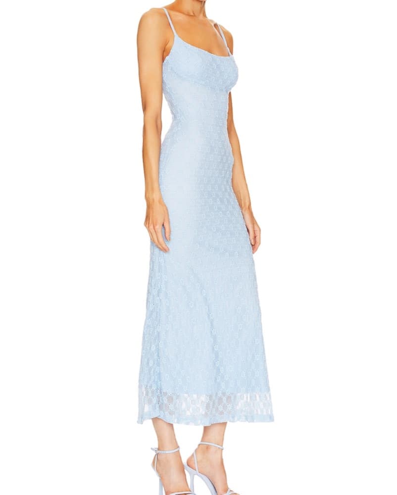 Adoni Mesh Midi Dress - Image 2
