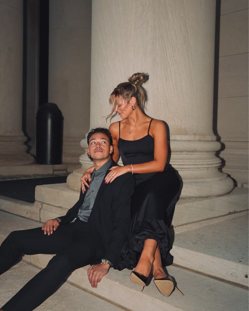 Black Formal Dress - Image 2