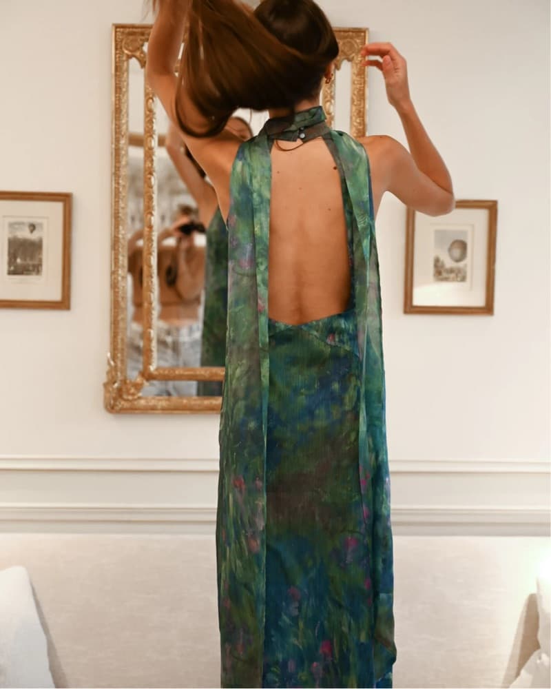 Yllw The Label Monet Dress - Irises  - Image 2