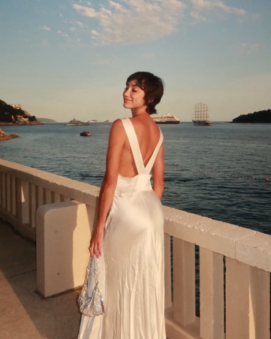 Sir. The Label Willa Lace-Trimmed Dress - Image 4