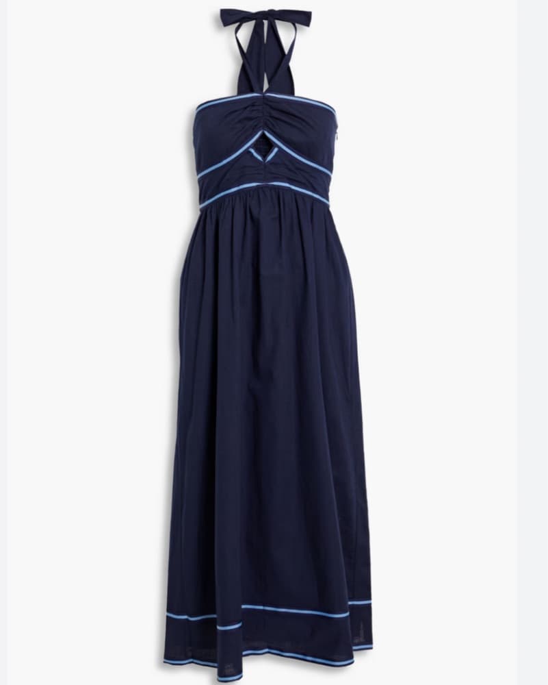 Sachin and Babi Reid Midi Dress in Blue - Image 1