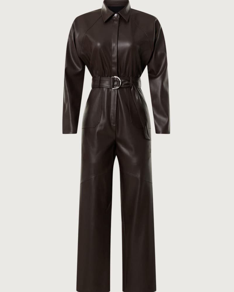 Sleek Leather Jumpsuit From Marissa Webb - Image 2