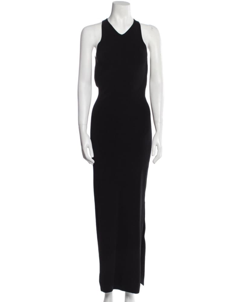 Joseph V-Neck Long Dress - Image 1