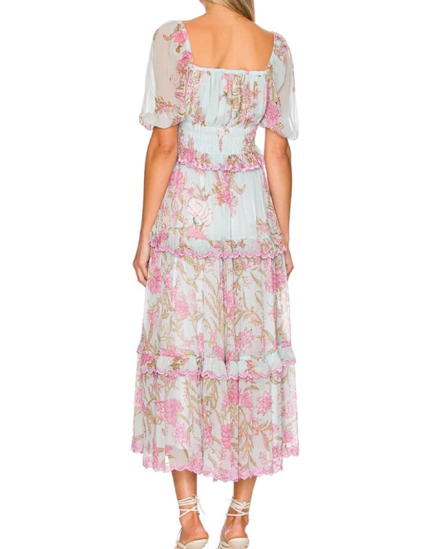 Hemant And Nandita Flora Dress  - Image 2