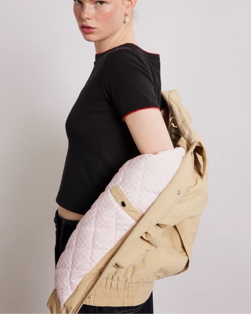 Damson Madder Beige Jacket - Image 2