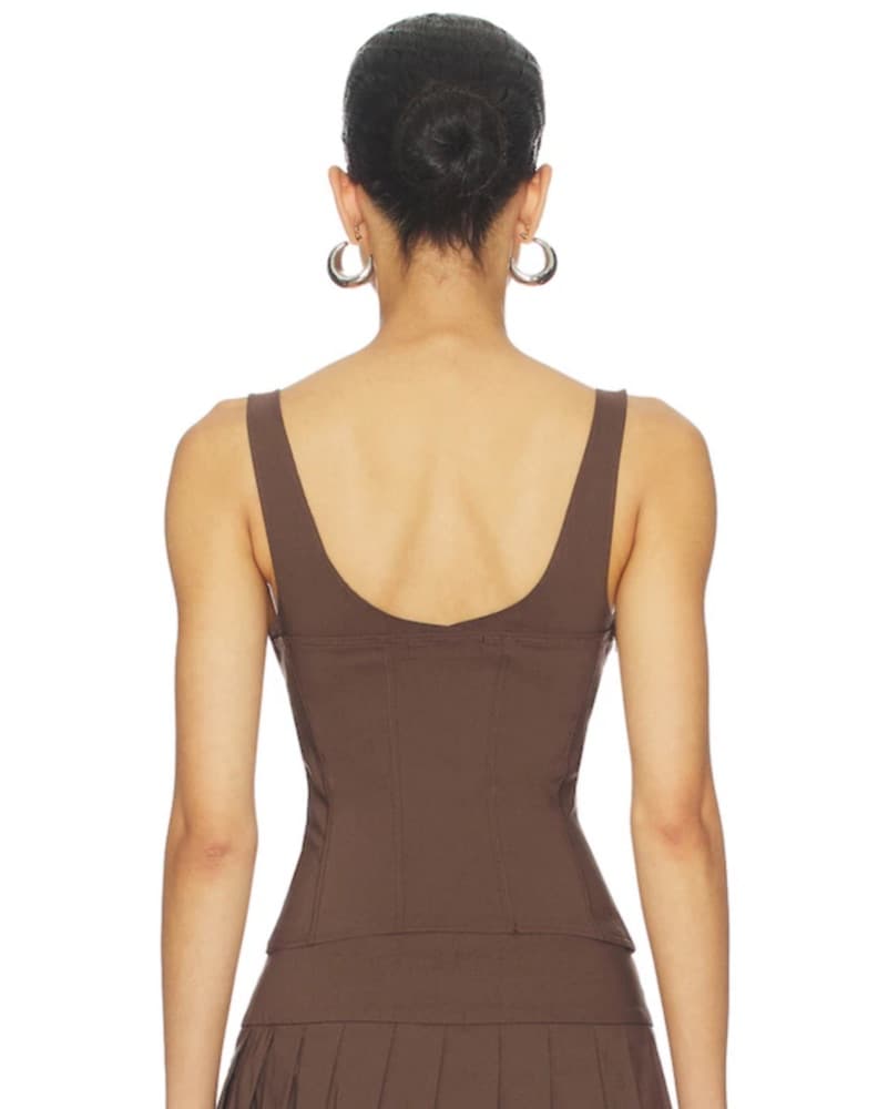 Idez Corset in Brown - Image 4
