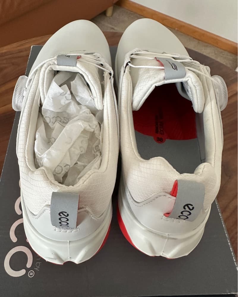 White Ecco Golf Shoes  - Image 3