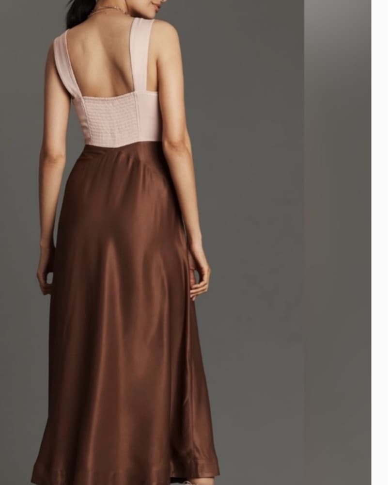 Anthropologie Jocelyn Dress - Brown - Image 2