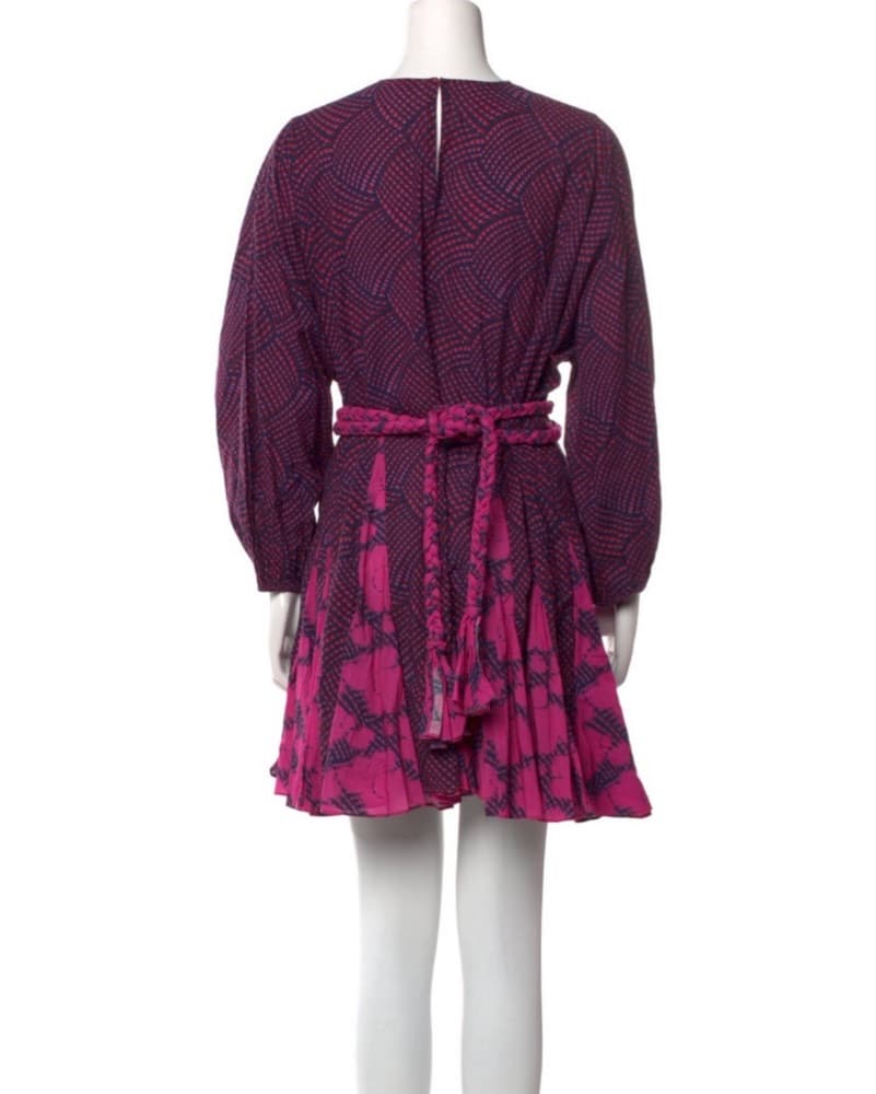 Rhode Floral Puff Sleeve Mini Dress176 - Image 3