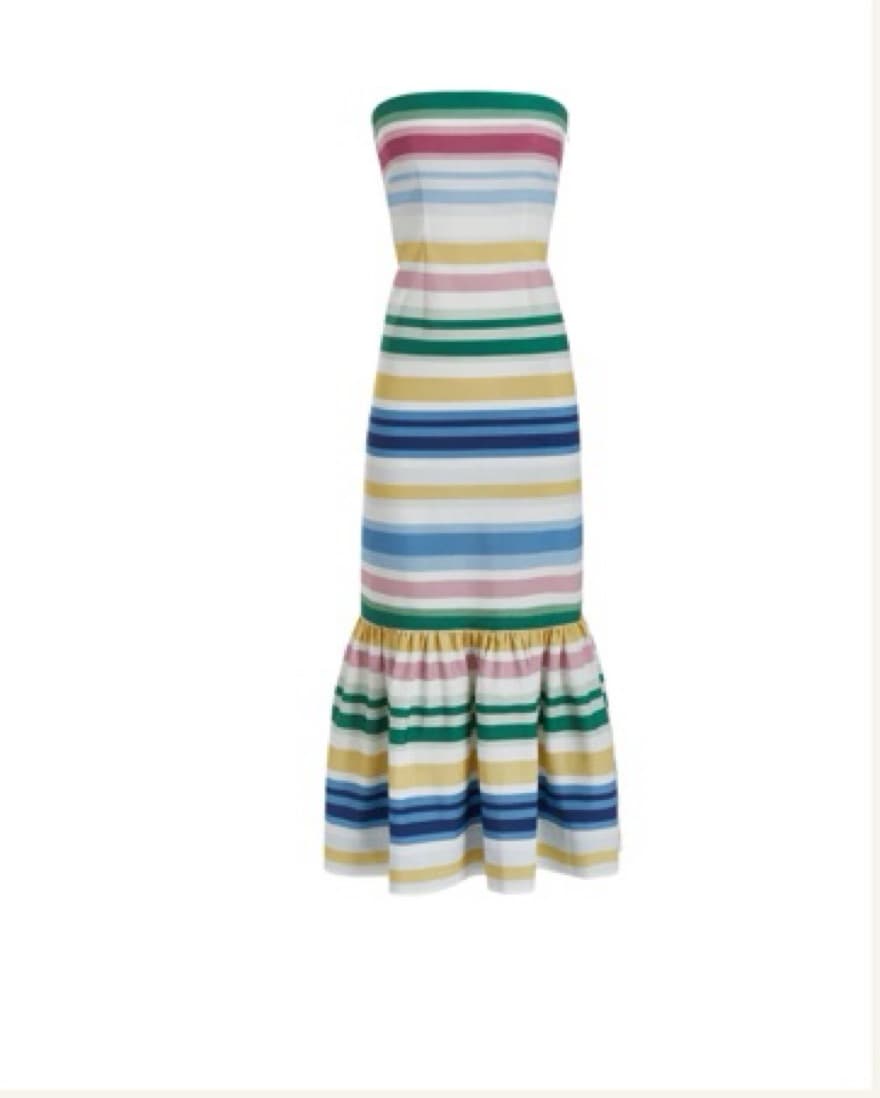 Coco Shop Dress in Sofa Stripe - Image 1