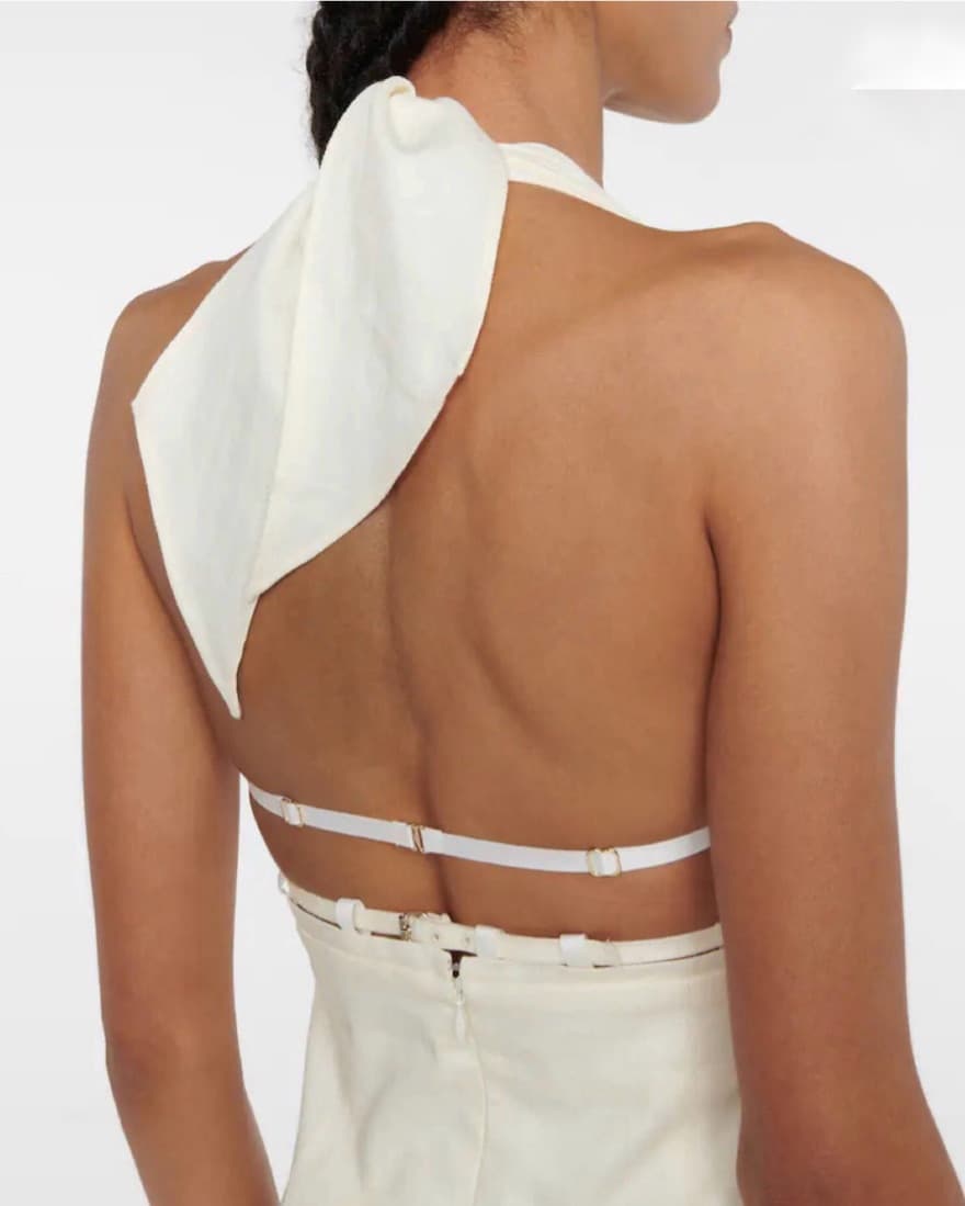 Jacquemes La Robe Limao Mini Dress - Image 4