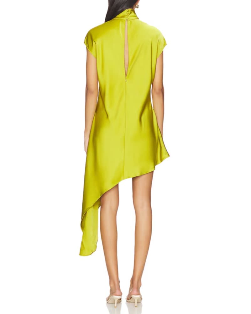 Lovers And Friends Chartreuse Mini Dress - Image 3
