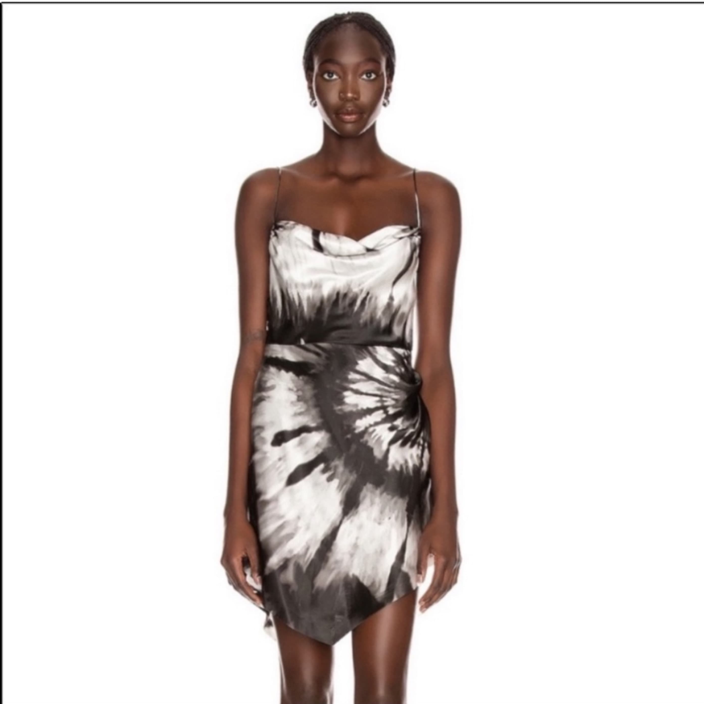 Retrofete Silk Auris Tie Dye Dress - Image 2