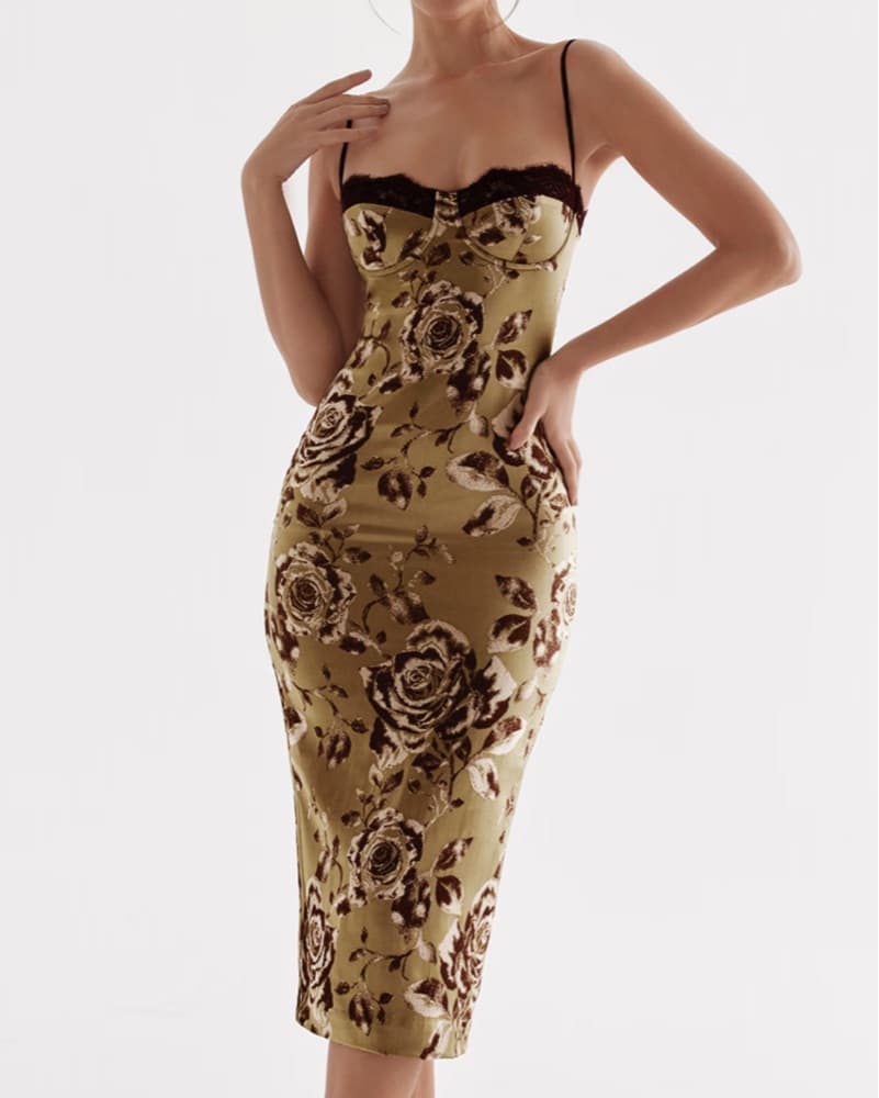 House Of CB Cassia Floral Dresss - Image 3