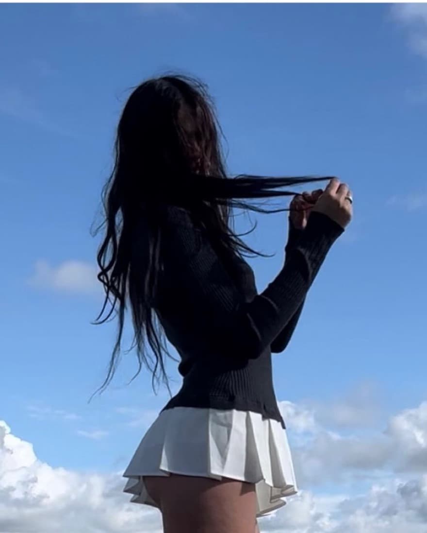 Long Sleeve Mini Sweater Dress - Image 3