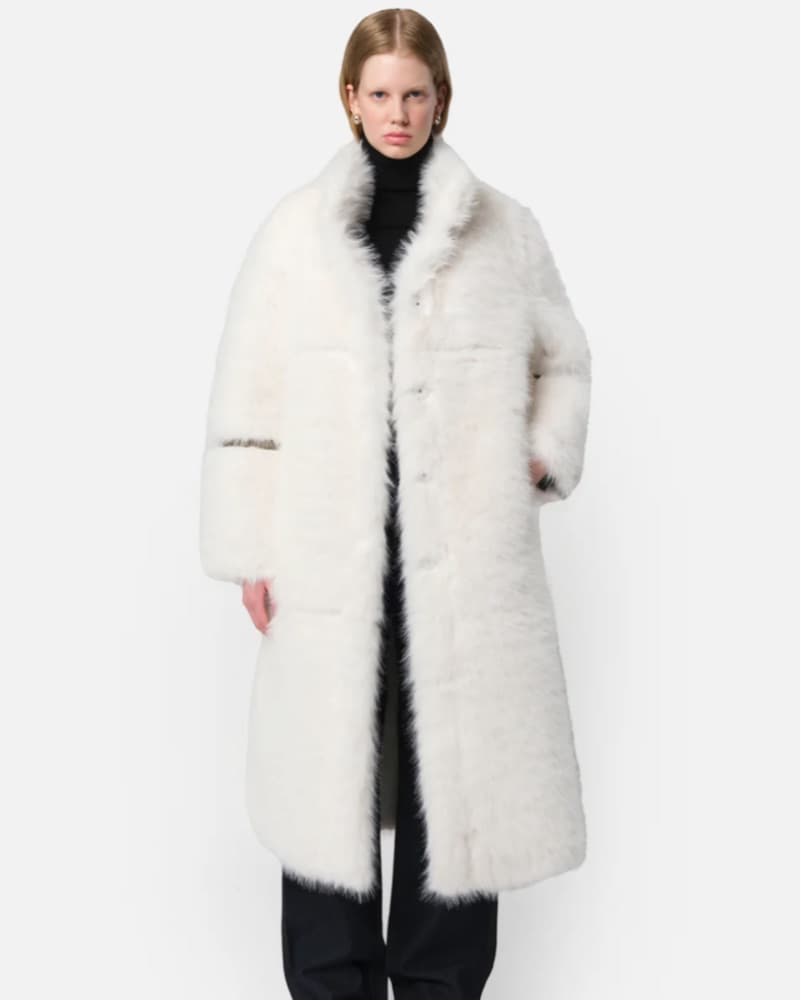 Apparis Faux Fur Coat - Image 4