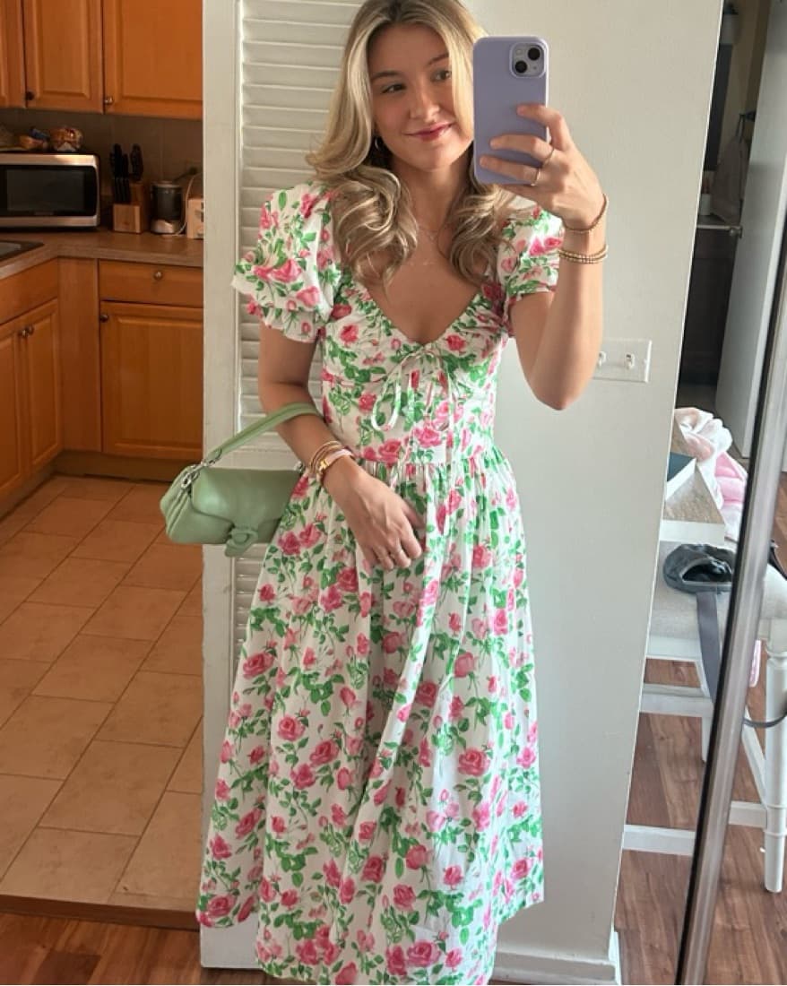 Hill House Floral Ophelia Nap Dress - Image 3