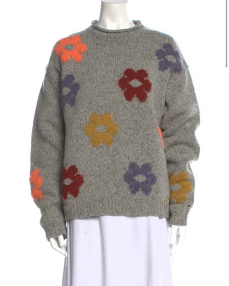 Acne Studios Floral Sweater - Image 1