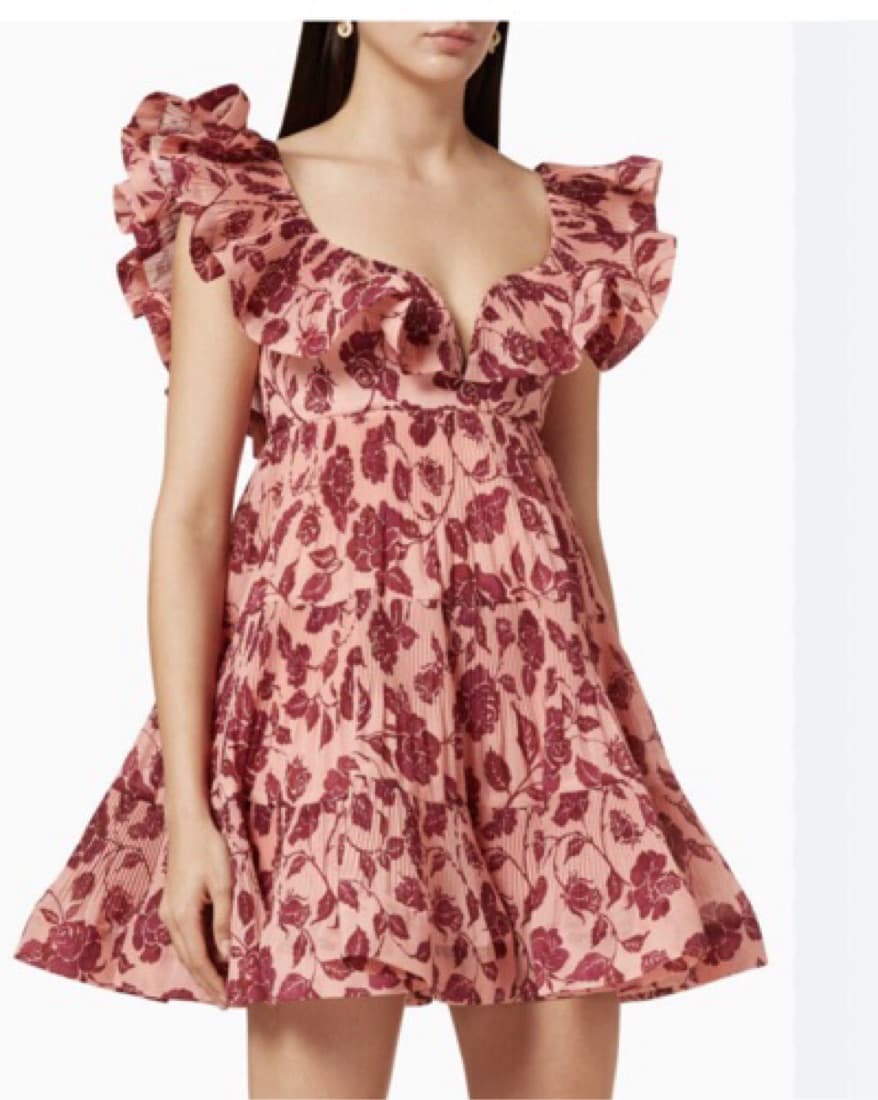 Zimmermann lovestruck Mini Dress - Image 2